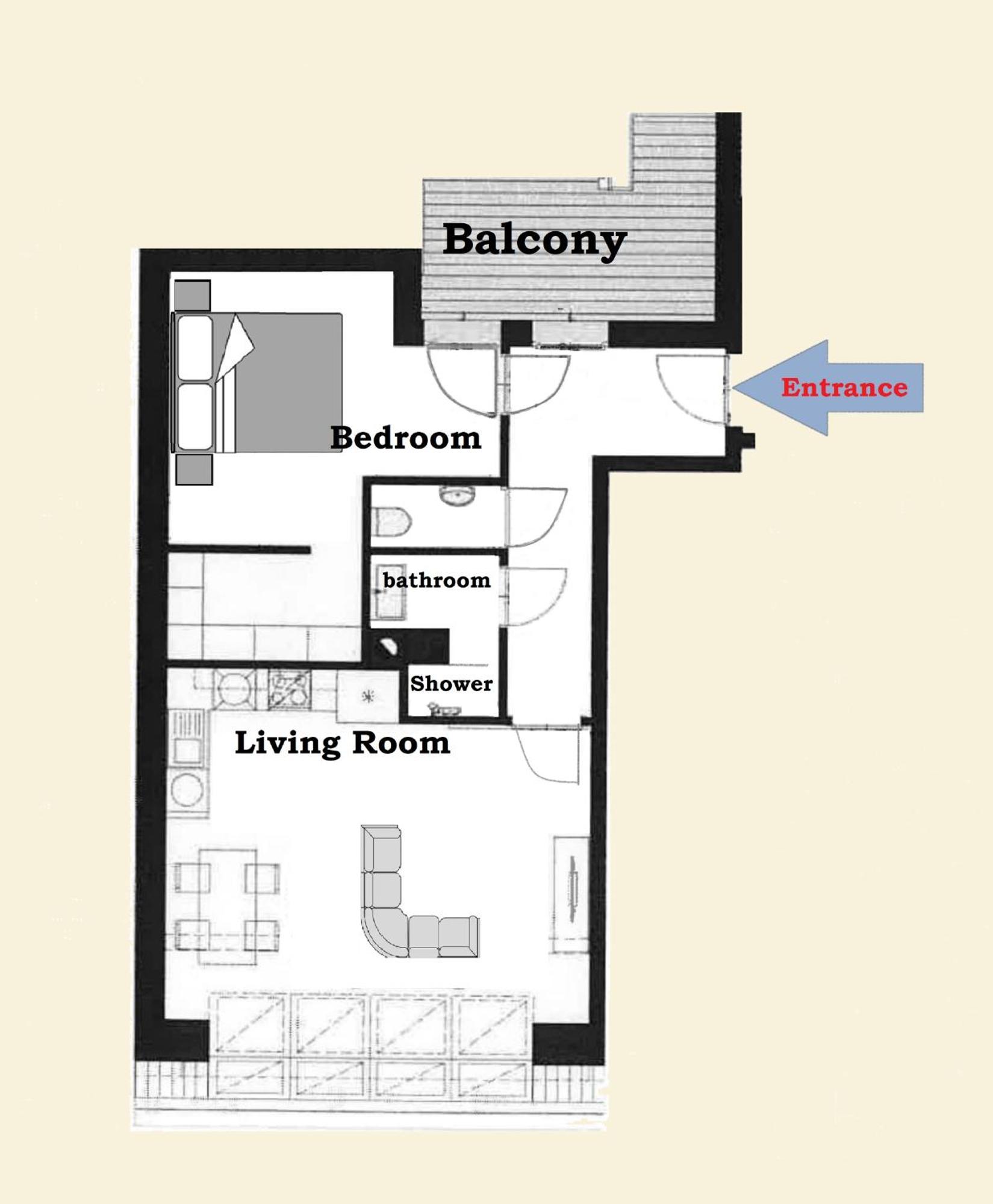 Sweet - Leopold Apartmán Vídeň