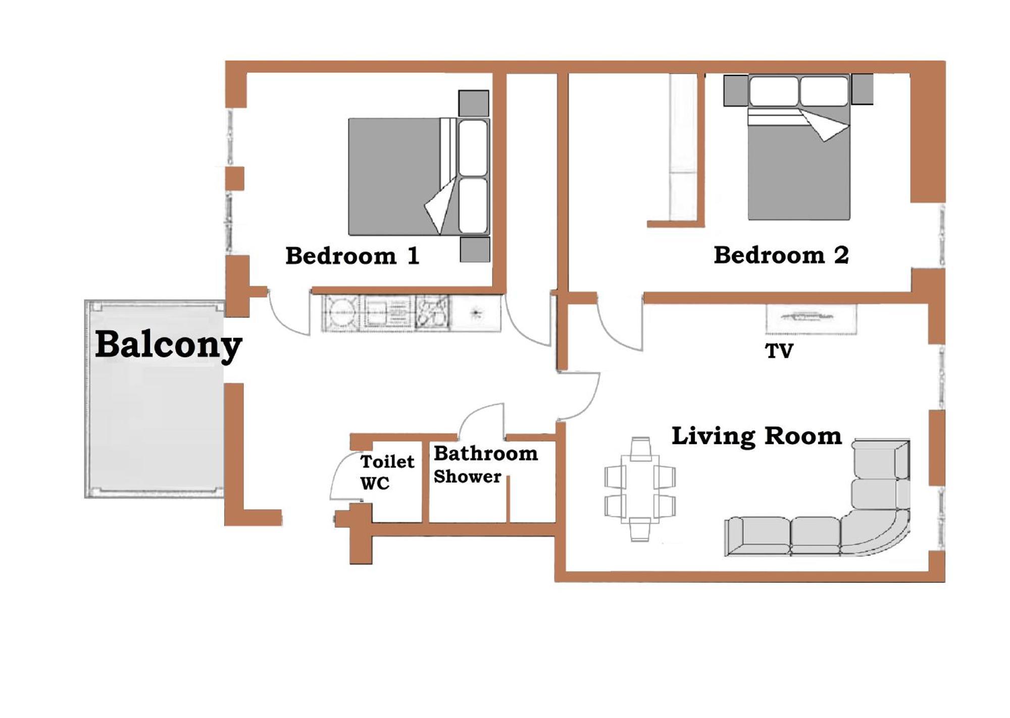 Apartmán Sweet - Leopold Vídeň