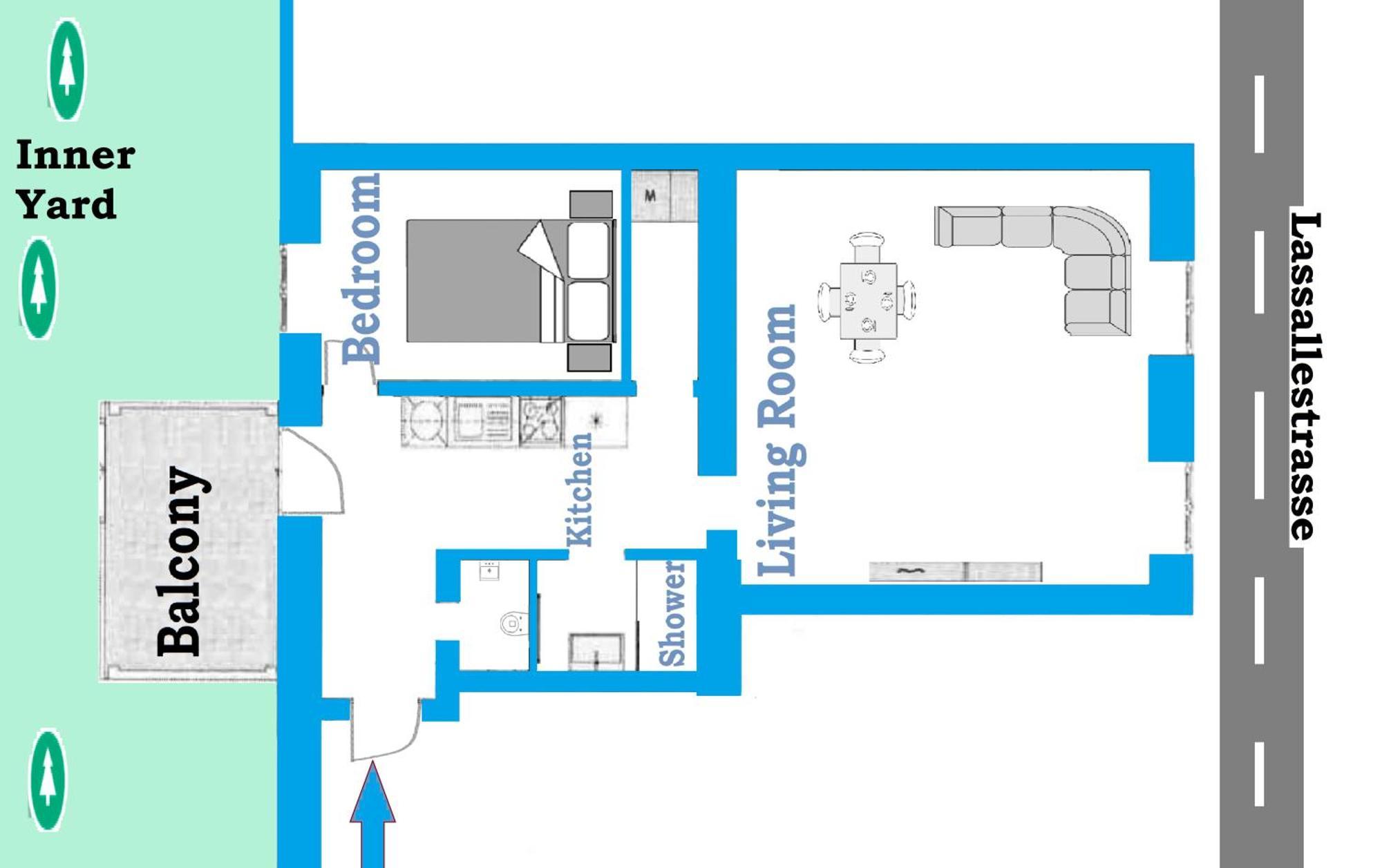 Apartmán Sweet - Leopold Vídeň